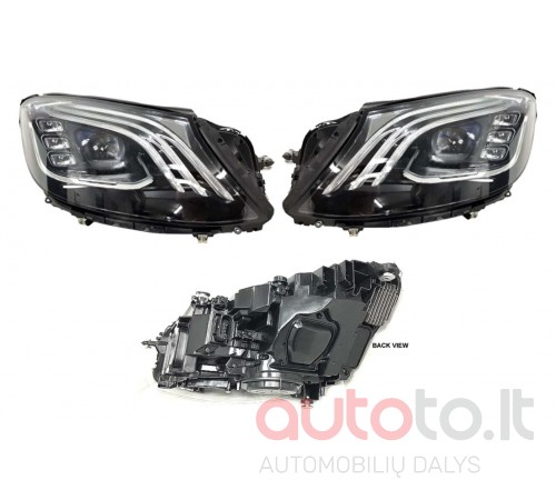 Mercedes w222 S63 AMG apdailos komplektas 2018-2020